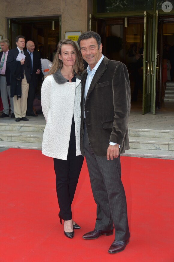 Jean-Marie Juan et sa compagne - 22ème Gala "Musique contre l'oubli" au profit d'Amesty International au thêatre des Champs-Elysées à Paris le 28 juin 2016. © Giancarlo Gorassini / Bestimage