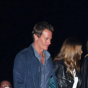 Cindy Crawford, son mari Rande Gerber et leur fille Kaia Gerber quittent le restaurant Nobu à Malibu, le 12 juin 2016.