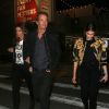 Cindy Crawford avec son mari Rande Gerber et leur fille Kaia Jordan Gerber - Célébrités arrivant au "Jeremy Scott fashion show" à Los Angeles le 10 juin 2016.