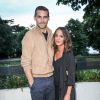 Exclusif - Gianni Giardinelli et sa compagne Alice Belaïdi au dîner au profit de l'association "L'empire des enfants" à Paris. Le 28 juin 2016 © Cyril Moreau / Bestimage