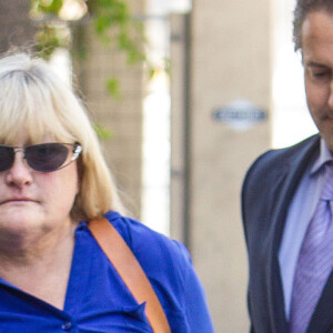 Debbie Rowe, l'ex-femme de Michael Jackson, arrive au tribunal de Los Angeles en tant que témoin pour le clan AEG Live (Producteurs) dans le proces qui l'oppose à la famille Jackson pour négligence. Le 14 août 2013