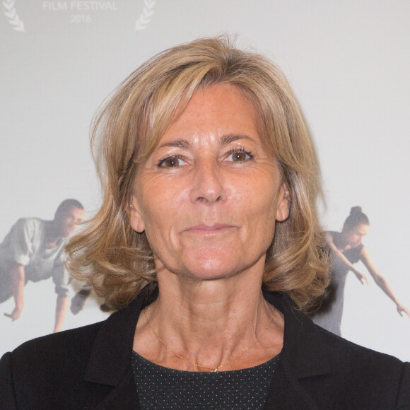 Claire Chazal - Avant-première du film "Mr. Gaga : sur les pas d'Ohad Naharin" au cinéma L'Arlequin à Paris, le 26 mai 2016.