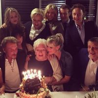 Line Renaud, 88 ans : Vanessa Paradis, Macron et le couple Hallyday à ses côtés