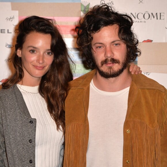 Charlotte Le Bon et son compagnon Mathieu Cesar à la soirée "Club Saint-Germain Sonia Rykiel - Lancôme Paris" à l'école nationale supérieure des Beaux-Arts à Paris, le 6 juillet 2016. © CVS-Veeren/Bestimage