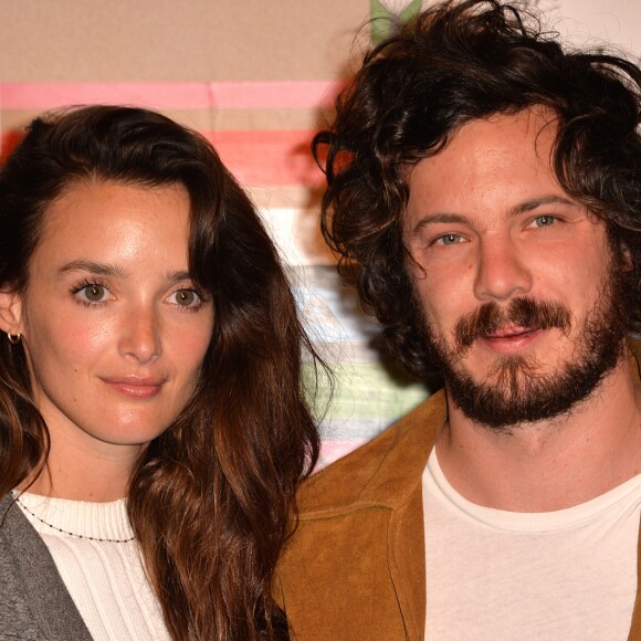 Charlotte Le Bon et son compagnon Mathieu Cesar à la soirée "Club Saint-Germain Sonia Rykiel - Lancôme Paris" à l'école nationale supérieure des Beaux-Arts à Paris, le 6 juillet 2016. © CVS-Veeren/Bestimage