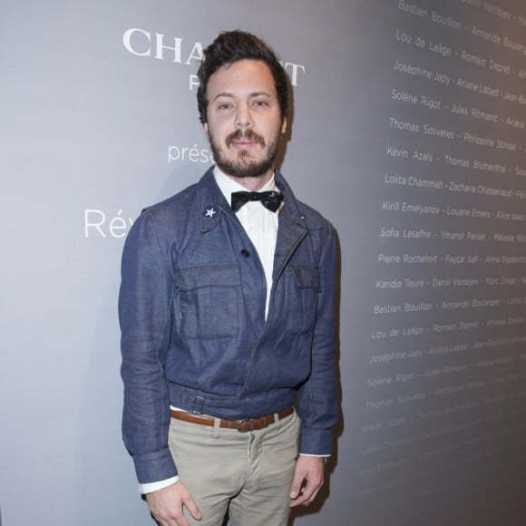 Mathieu César - Photocall de la soirée des "Révélations César 2015" au salon Chaumet à Paris le 12 janvier 2015.