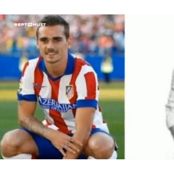 Antoine Griezmann et ses proches s'expriment dans "Sept à Huit" sur TF1. Le 10 juillet 2016.
