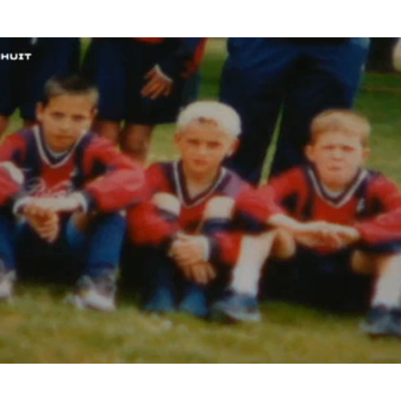 Antoine Griezmann et ses proches s'expriment dans "Sept à Huit" sur TF1. Le 10 juillet 2016.