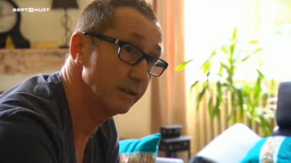 Antoine Griezmann et ses proches s'expriment dans "Sept à Huit" sur TF1. Le 10 juillet 2016. Ici Alain, son père.
