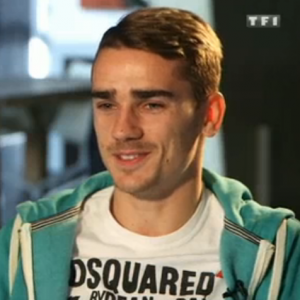 Antoine Griezmann et ses proches s'expriment dans "Sept à Huit" sur TF1. Le 10 juillet 2016.