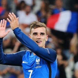 Antoine Griezmann lors de la demi-finale de l'Euro 2016 "France - Allemagne" au stade Vélodrome à Marseille, le 7 juillet 2016.