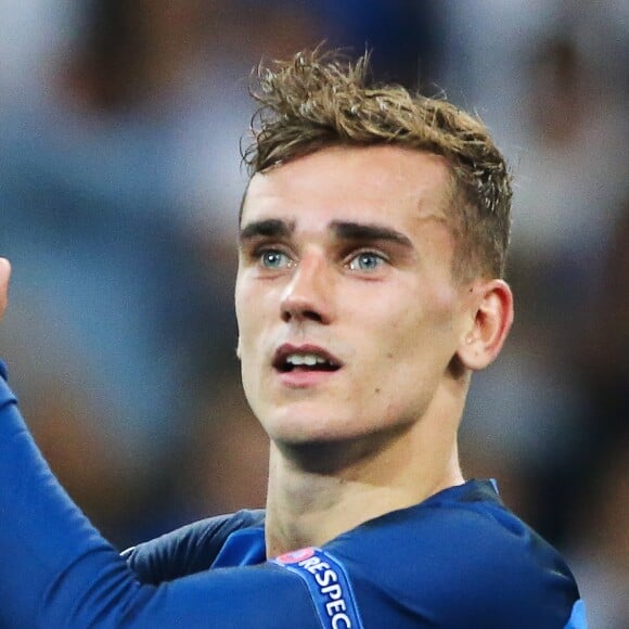 Antoine Griezmann lors de la demi-finale de l'Euro 2016 "France - Allemagne" au stade Vélodrome à Marseille, le 7 juillet 2016.