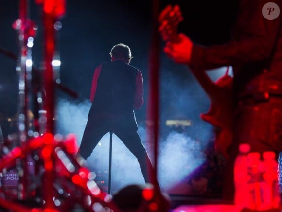 Exclusif : Exclusif - Johnny Hallyday en concert au Big Festival à Biarritz. Le 17 juillet 2015