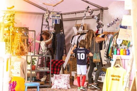 Ambiance sur le Big Festival à Biarritz le 10 juillet 2016