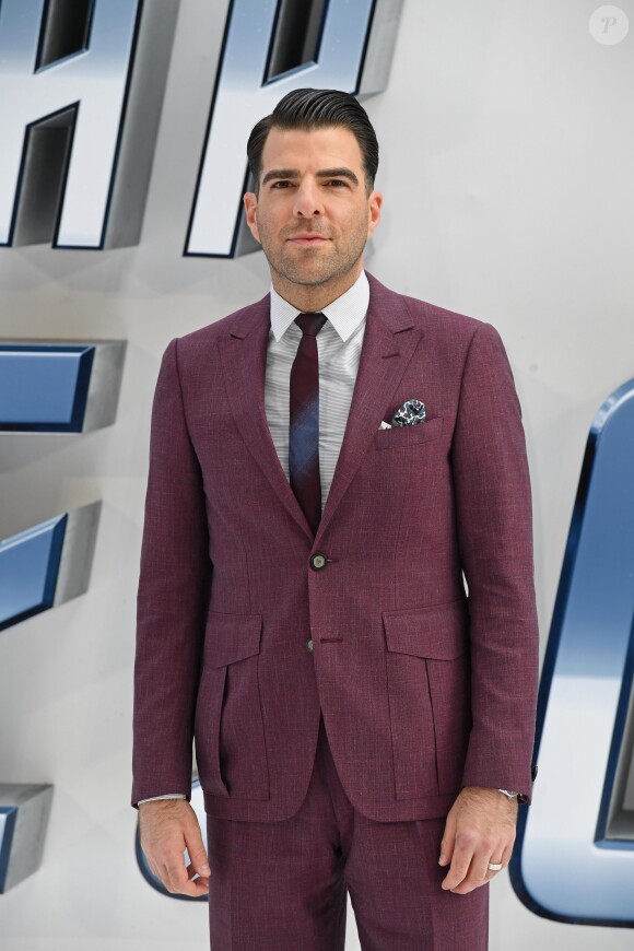 Zachary Quinto à l'avant-première de Star Trek Beyond à Empire Leicester Square à Londres, le 12 juillet 2016