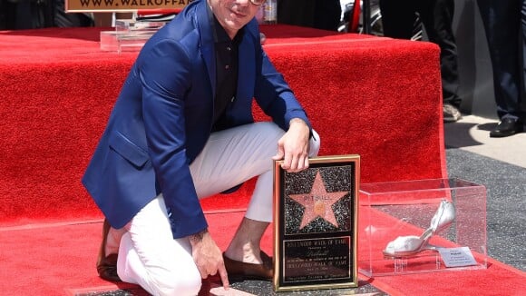 Pitbull : Etoilé sur le célèbre Hollywood Walk of Fame