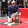 Pitbull (Armando Christian Perez) inaugure son étoile sur le Walk Of Fame à Hollywood. Los Angeles, le 15 juillet 2016.