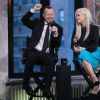 Donnie Wahlberg et Jenny McCarthy parlent de leur show Donnie Loves Jenny à New York le 16 mars 2016