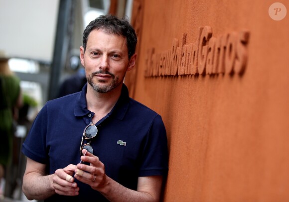 Marc-Olivier Fogiel - People au village lors du Tournoi de Roland-Garros (les Internationaux de France de tennis) à Paris, le 28 mai 2016. © Dominique Jacovides/Bestimage