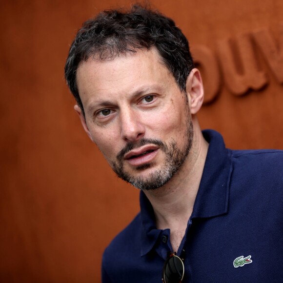 Marc-Olivier Fogiel - People au village lors du Tournoi de Roland-Garros (les Internationaux de France de tennis) à Paris, le 28 mai 2016. © Dominique Jacovides/Bestimage