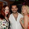 Exclusif - Audrey Fleurot, Antoine Chevanne (propriétaire du Byblos), Emmanuelle Béart - Soirée de la "Summer Party 2016" au Byblos à Saint Tropez le 20 juillet 2016. © Rachid Bellak / Bestimage