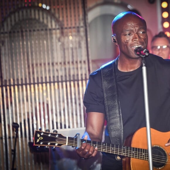 Exclusif - Seal - Soirée de la "Summer Party 2016" au Byblos à Saint Tropez le 20 juillet 2016. © Rachid Bellak / Bestimage