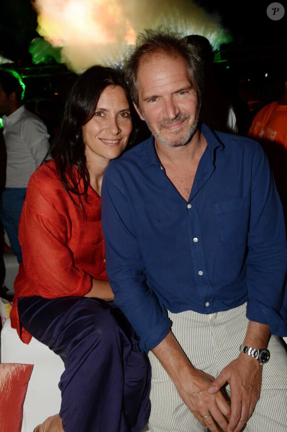 Exclusif - Christopher Thompson et sa femme Géraldine Pailhas - Soirée de la "Summer Party 2016" au Byblos à Saint Tropez le 20 juillet 2016. © Rachid Bellak / Bestimage