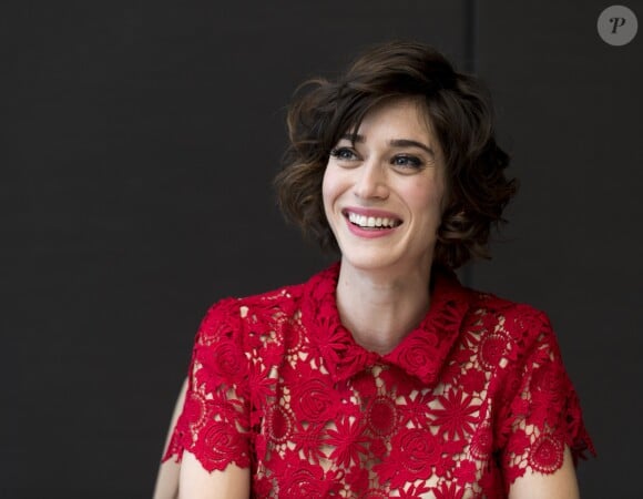 Lizzy Caplan en conférence de presse pour le film "Now you see me" à New York. Le 23 mai 2016