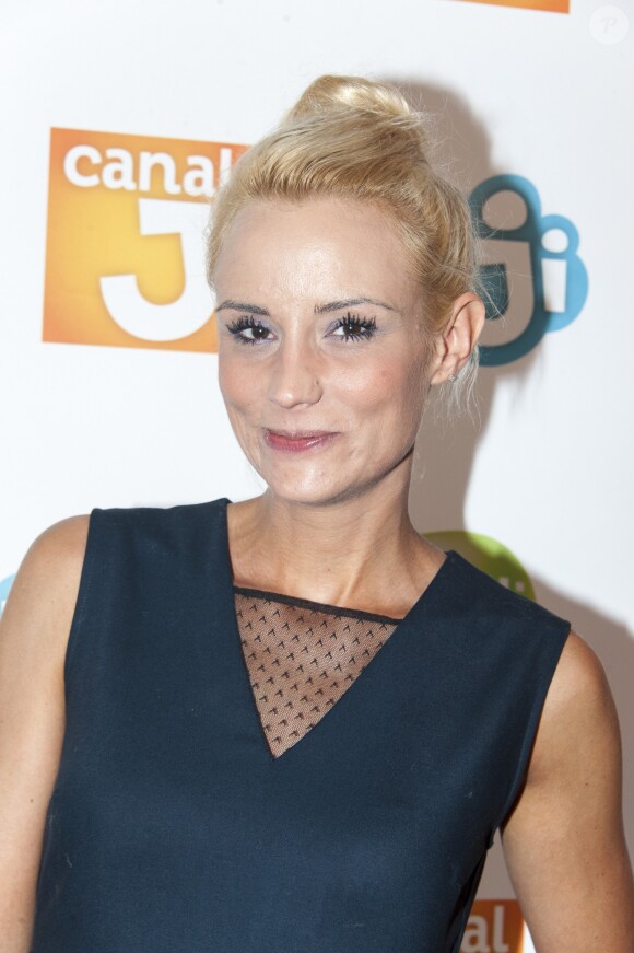 Elodie Gossuin-Lacherie au photocall de la rentrée TV des chaînes Canal J, Gulli et Tiji, au restaurant "La Gare" à Paris, le 30 juin 2016. © Pierre Perusseau/Bestimage