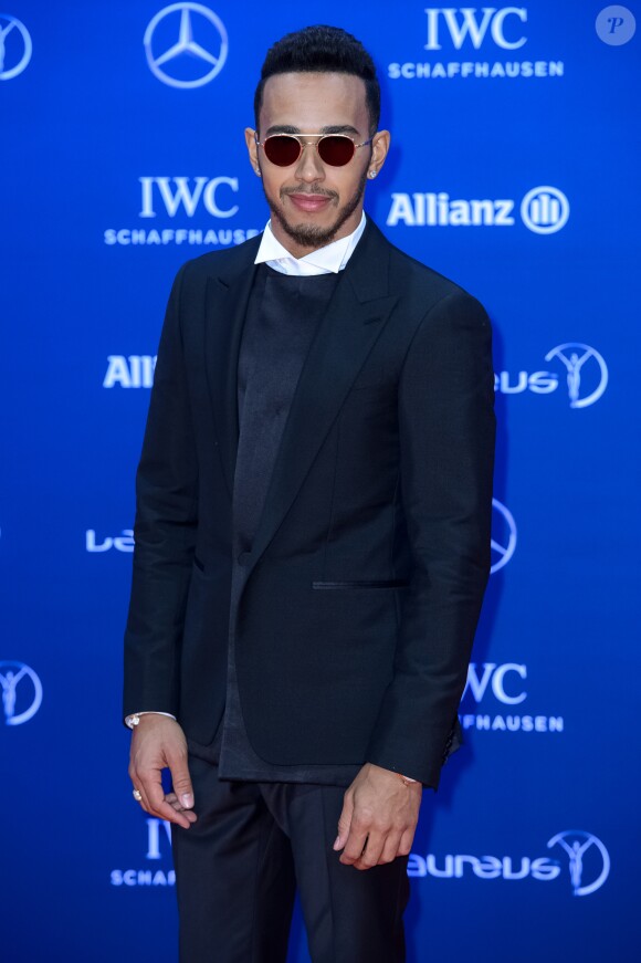 Lewis Hamilton - Célébrités lors du "Laureus World Sports Awards 2016" à Berlin le 18 Avril 2016