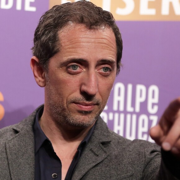 Gad Elmaleh - Soirée d'ouverture du 18e festival international du film de comédie de l'Alpe d'Huez, le 14 janvier 2015.