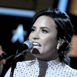 Demi Lovato  au Premier jour de la Convention Nationale Démocrate à Philadelphie. Le 25 juillet 2016