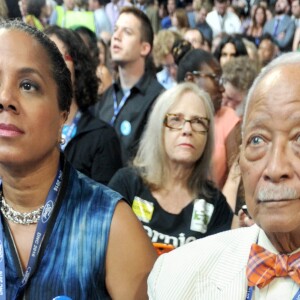 David Dinkins au Premier jour de la Convention Nationale Démocrate à Philadelphie. Le 25 juillet 2016