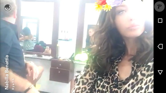 Nabilla Benattia : Une nouvelle coupe de cheveux dévoilée sur Snapchat, mercredi 27 juillet 2016