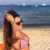 Shanna Kress sexy à la plage, sur Instagram, juillet 2016
