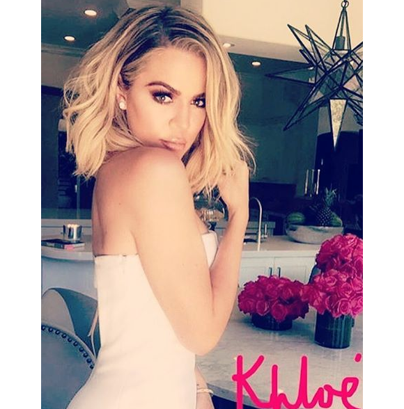 Khloe Kardashian a publié une photo d'elle sur sa page Instagram, le 26 juillet 2016