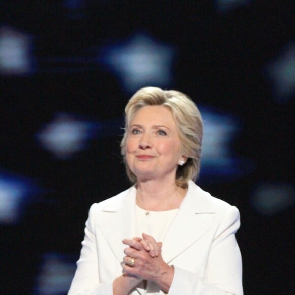 Hillary Clinton à la convention nationale du Parti démocrate à Philadelphie, le 28 juillet 2016.