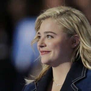 Chloe Grace Moretz à la convention nationale du Parti démocrate à Philadelphie, le 28 juillet 2016.