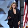 Chloe Grace Moretz à la convention nationale du Parti démocrate à Philadelphie, le 28 juillet 2016.