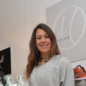 Semi Exclusif - Marion Bartoli présente sa marque "M by Musette " au concept store Marie France à l'Escabeau à Paris le 6 décembre 2014.