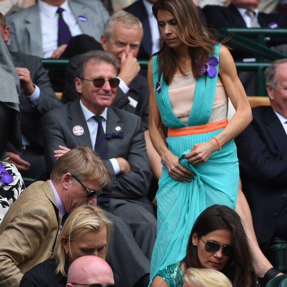 Marion Bartoli lors du tournoi de Wimbledon, le 9 juillet 2016