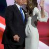 Donald Trump et sa femme Melania Trump lors du 1er jour de la convention républicaine à Cleveland, le 18 juillet 2016