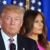 Melania Trump - Donald Trump s'adresse à ses supporters et aux médias pendant un meeting à Briarcliff Manor, le 7 juin 2016 à New York