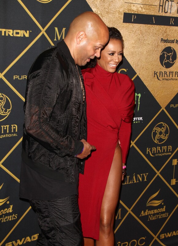 Mel B (Melanie Brown) et son mari Stephen Belafonte - Célébrités lors de la soirée "Maxim hot 100" au Hollywood Palldium à Hollywood le 31 juillet 2016.
