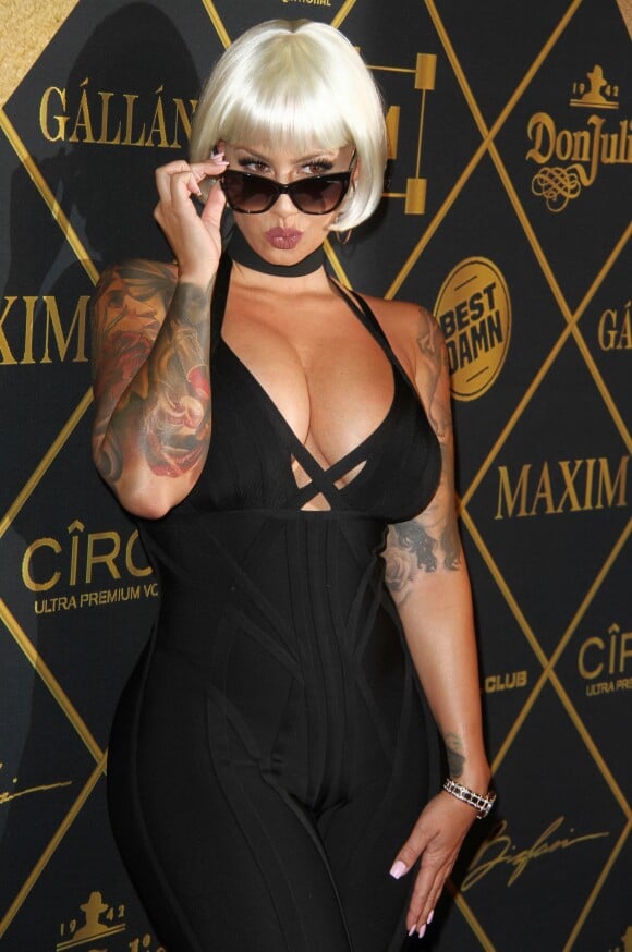 Amber Rose - Célébrités lors de la soirée "Maxim hot 100" au Hollywood Palldium à Hollywood le 31 juillet 2016.