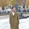 Anton Yelchin - Arrivées au défilé de mode "Miu Miu", collection prêt-à-porter printemps-été 2016, au Palais d'Iéna à Paris. Le 7 Octobre 2015