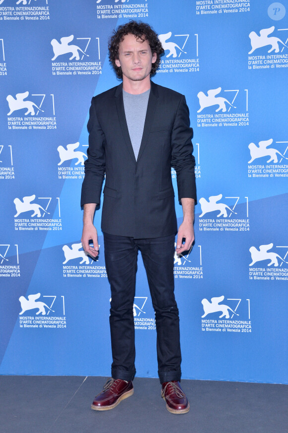 Anton Yelchin - Photocall du film "Burying thé Ex" lors du 71ème festival international du film de Venise, la Mostra. Le 4 septembre 2014