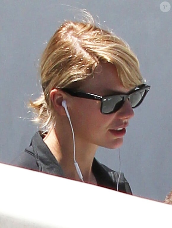 Taylor Swift sort de son cours de gym à Hollywood Los Angeles, le 22 Juillet 2016