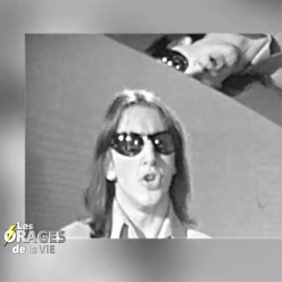Gilbert Montagné en 1971 dans le clip "The Fool".