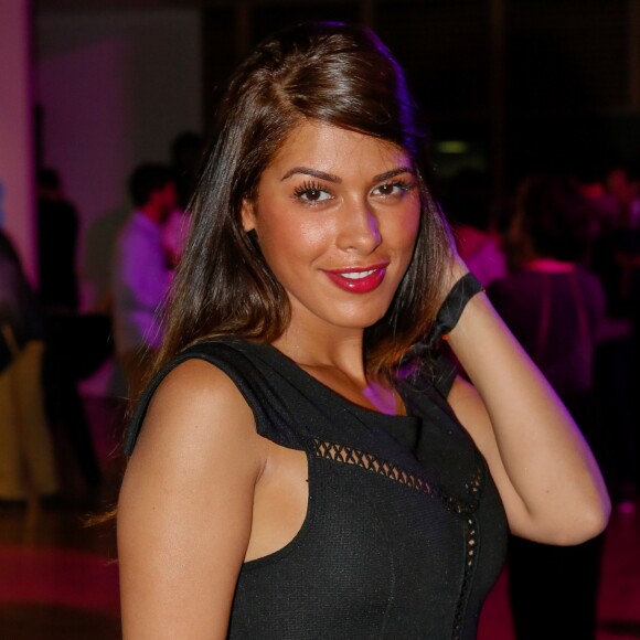 Ayem Nour - Soirée du concours "Orange Jeunes Designers" au Carreau du Temple à Paris, le 4 juin 2015.